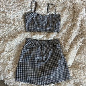 Rare John Galt Gingham Set